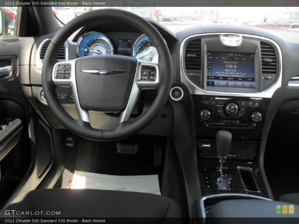 Black Interior Dashboard for the 2011 Chrysler 300  #48471342
