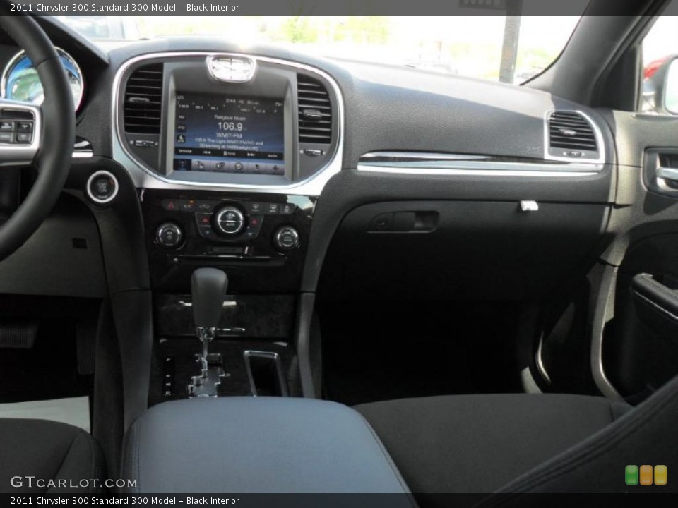 Black Interior Dashboard for the 2011 Chrysler 300  #48471357