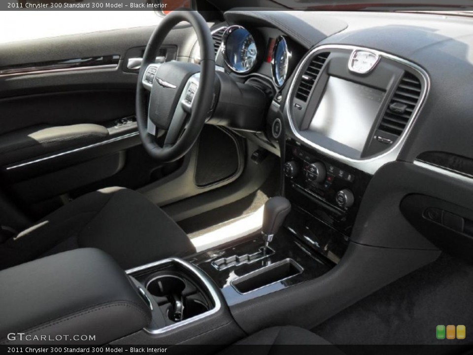 Black Interior Dashboard for the 2011 Chrysler 300  #48471414