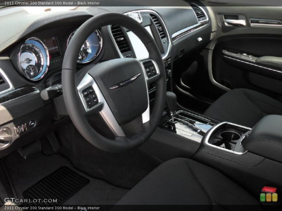 Black Interior Prime Interior for the 2011 Chrysler 300  #48471492