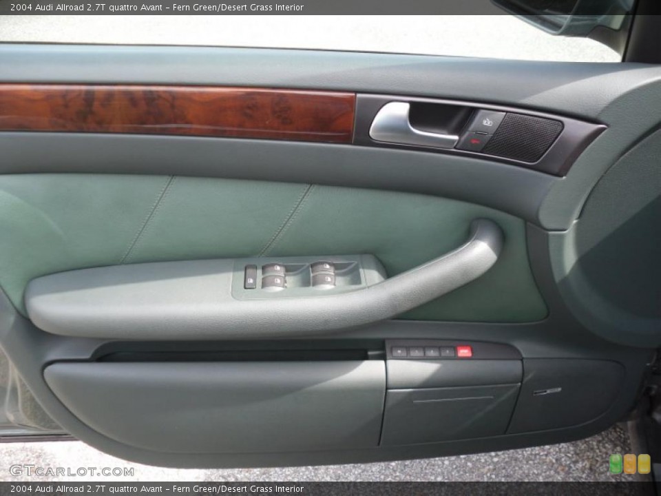 Fern Green/Desert Grass Interior Door Panel for the 2004 Audi Allroad 2.7T quattro Avant #48471792