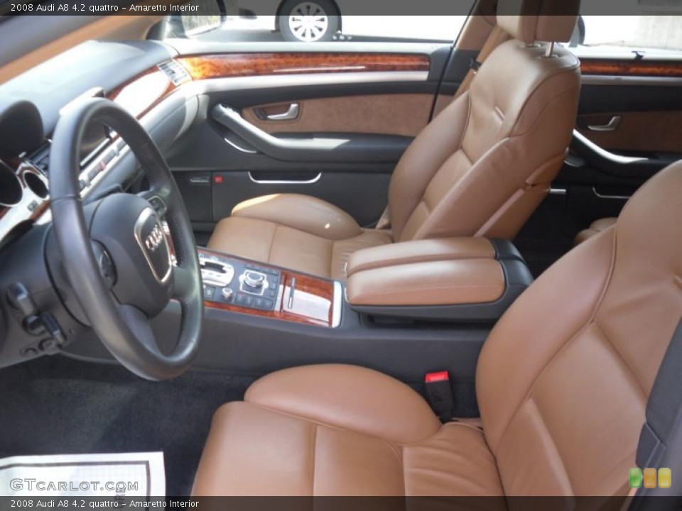 Amaretto Interior Photo for the 2008 Audi A8 4.2 quattro #48472029