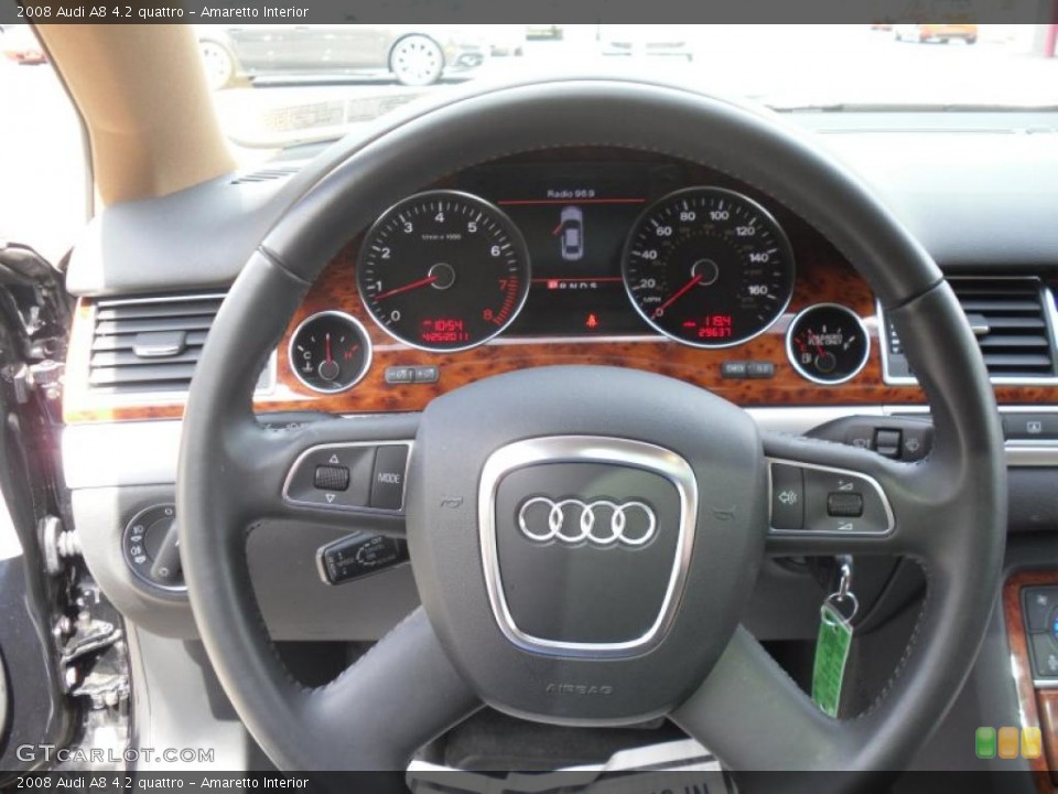 Amaretto Interior Steering Wheel for the 2008 Audi A8 4.2 quattro #48472119