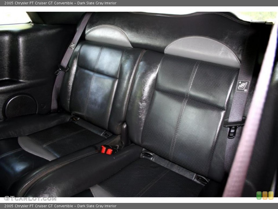 Dark Slate Gray Interior Photo for the 2005 Chrysler PT Cruiser GT Convertible #48472140