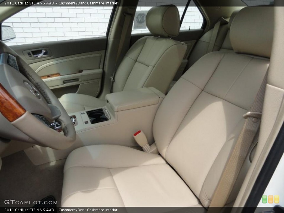 Cashmere/Dark Cashmere Interior Photo for the 2011 Cadillac STS 4 V6 AWD #48472299