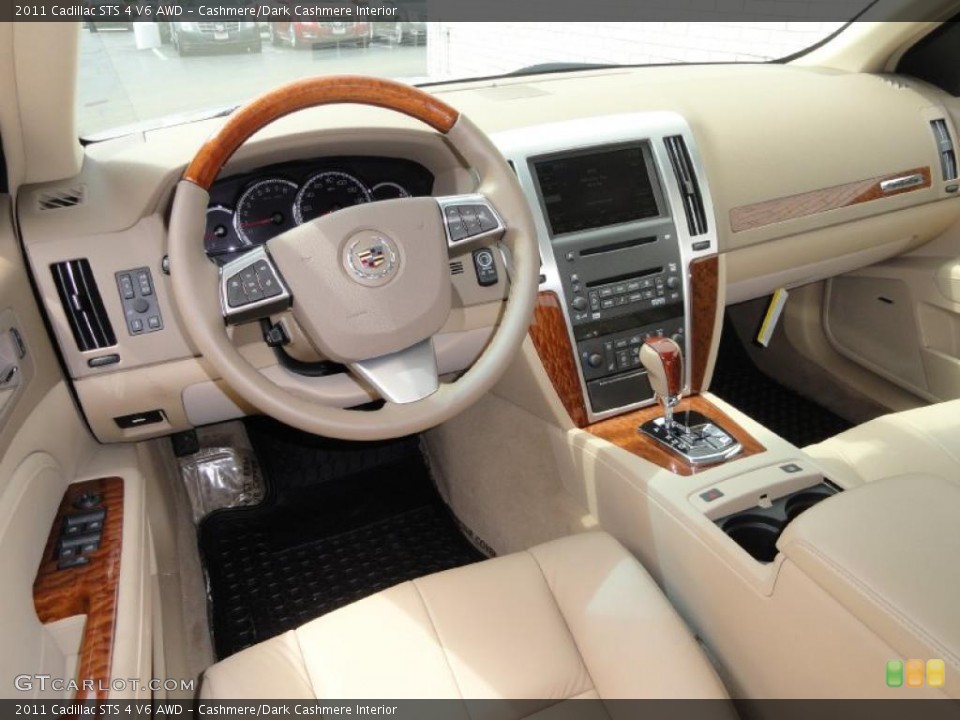 Cashmere/Dark Cashmere 2011 Cadillac STS Interiors