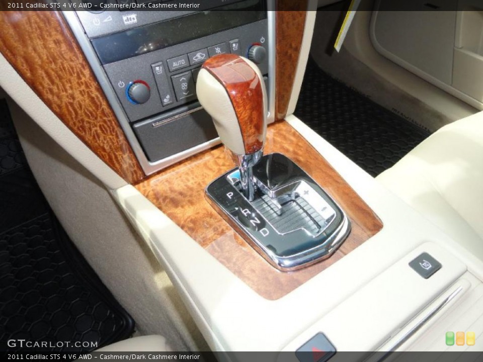 Cashmere/Dark Cashmere Interior Transmission for the 2011 Cadillac STS 4 V6 AWD #48472392