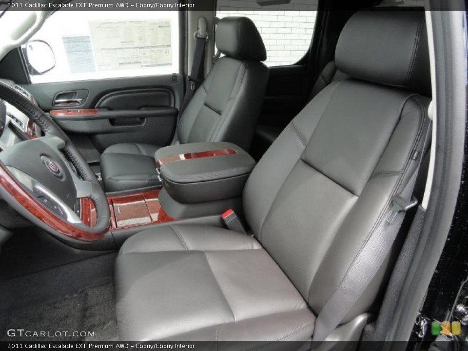 Ebony/Ebony Interior Photo for the 2011 Cadillac Escalade EXT Premium AWD #48472632