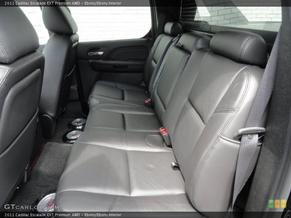 Ebony/Ebony Interior Photo for the 2011 Cadillac Escalade EXT Premium AWD #48472647