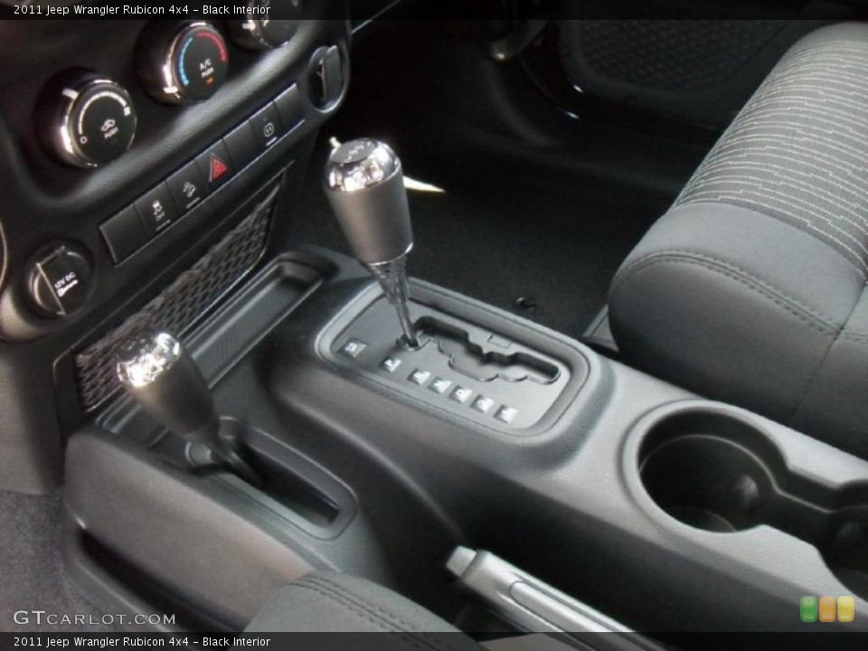 Black Interior Transmission for the 2011 Jeep Wrangler Rubicon 4x4 #48472731