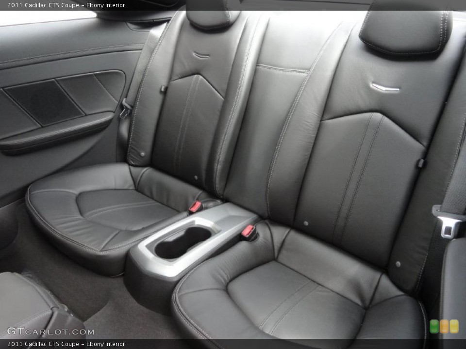 Ebony Interior Photo for the 2011 Cadillac CTS Coupe #48472992