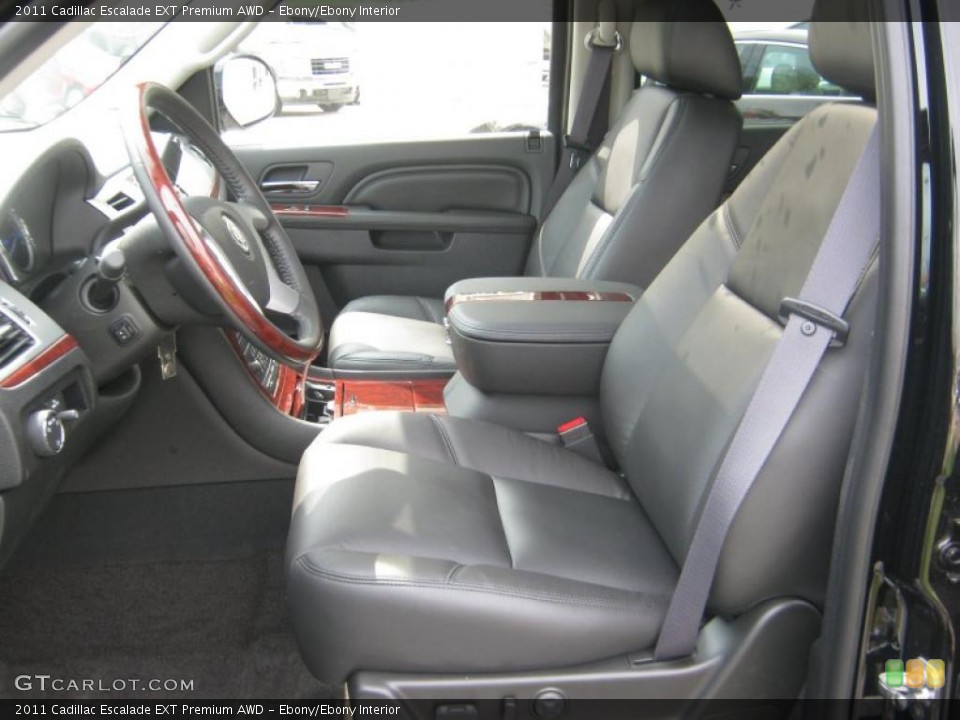 Ebony/Ebony Interior Photo for the 2011 Cadillac Escalade EXT Premium AWD #48473061
