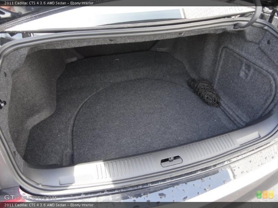 Ebony Interior Trunk for the 2011 Cadillac CTS 4 3.6 AWD Sedan #48474072