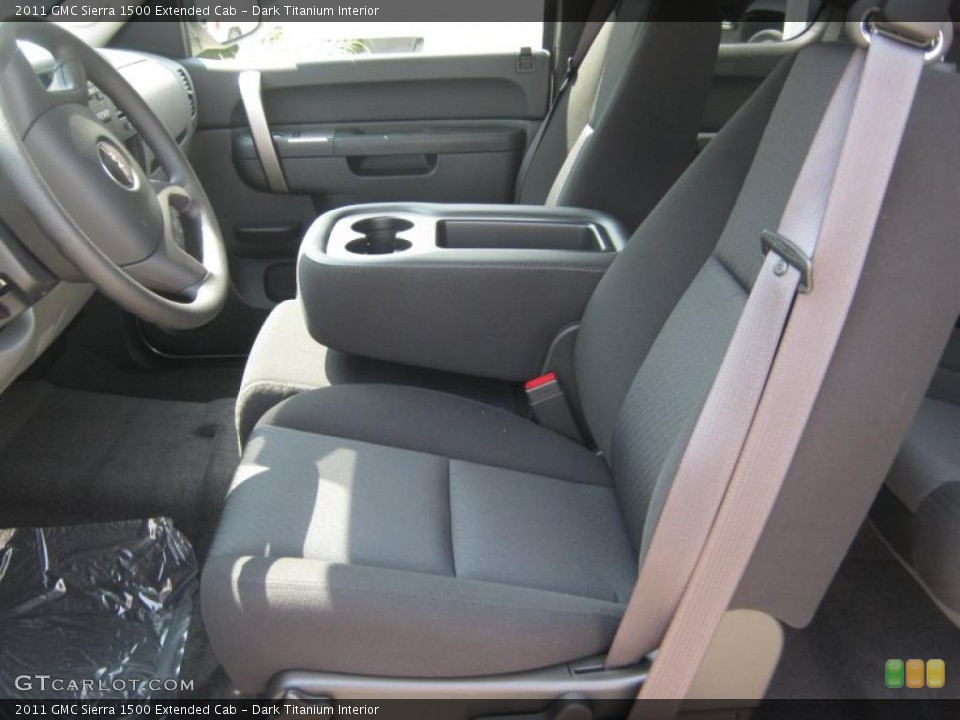 Dark Titanium Interior Photo for the 2011 GMC Sierra 1500 Extended Cab #48474234
