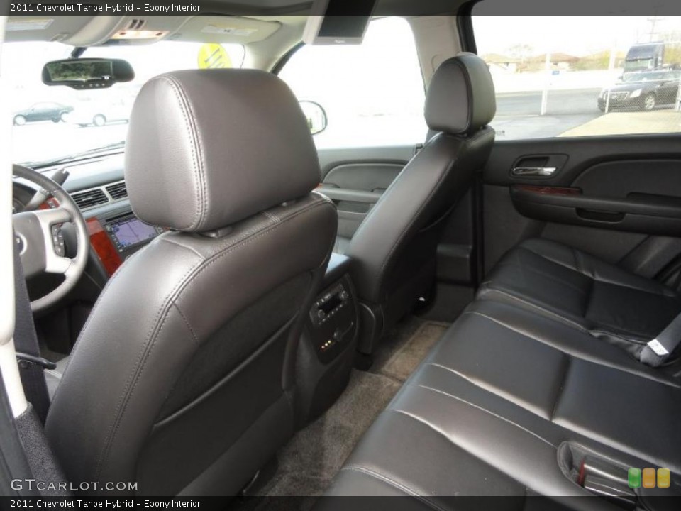 Ebony Interior Photo for the 2011 Chevrolet Tahoe Hybrid #48474321