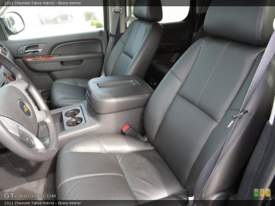 Ebony Interior Photo for the 2011 Chevrolet Tahoe Hybrid #48474399
