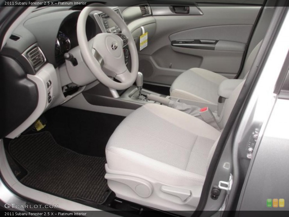 Platinum Interior Photo for the 2011 Subaru Forester 2.5 X #48474651