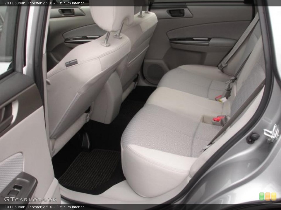 Platinum Interior Photo for the 2011 Subaru Forester 2.5 X #48474666