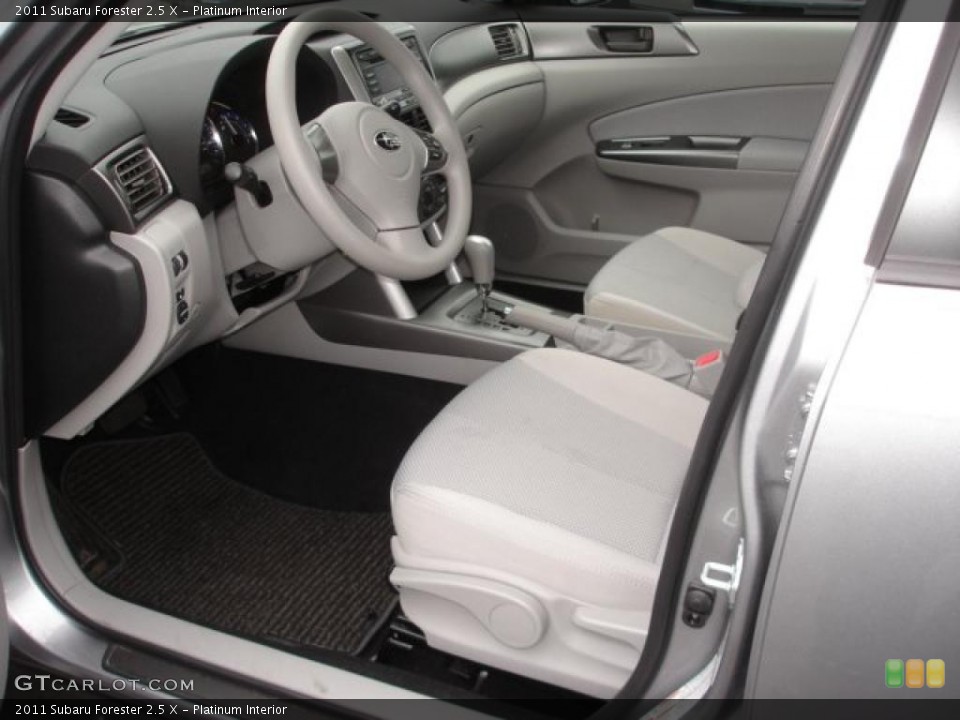 Platinum Interior Photo for the 2011 Subaru Forester 2.5 X #48474876