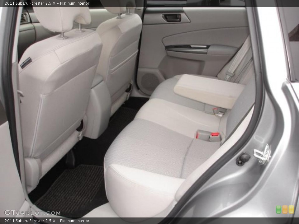 Platinum Interior Photo for the 2011 Subaru Forester 2.5 X #48474888