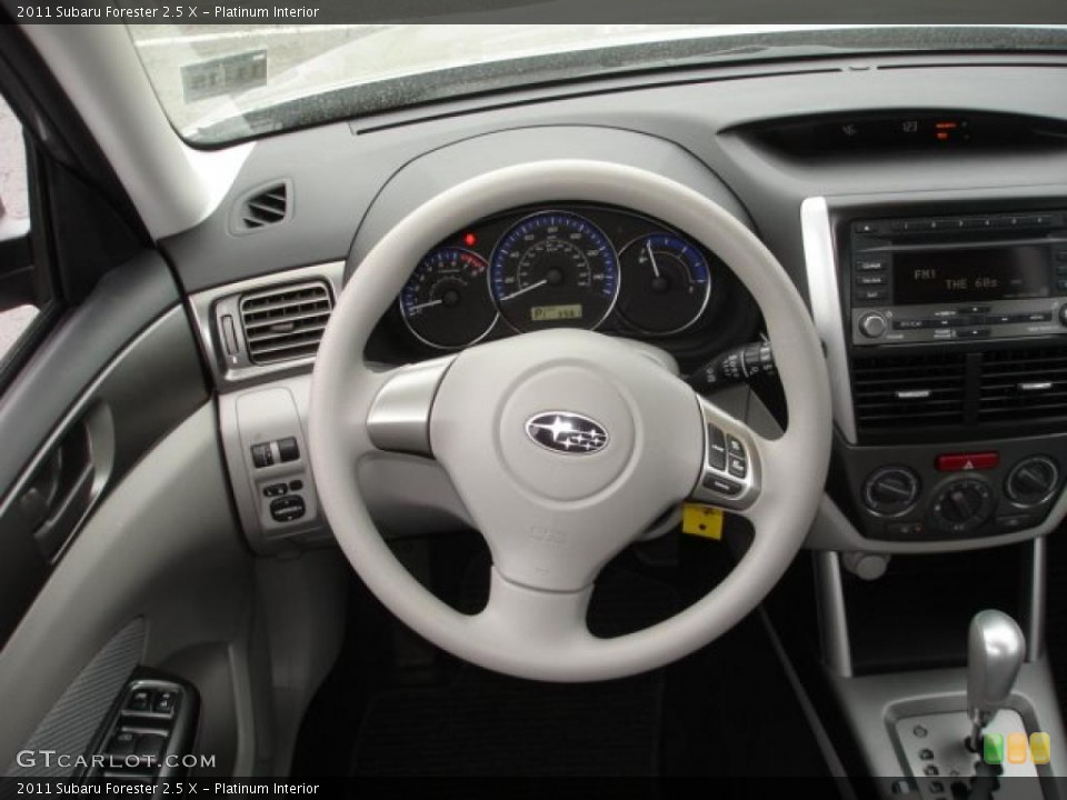 Platinum Interior Steering Wheel for the 2011 Subaru Forester 2.5 X #48474918