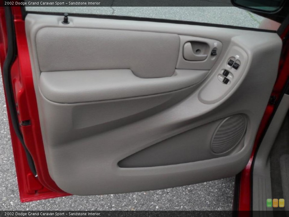 Sandstone Interior Door Panel for the 2002 Dodge Grand Caravan Sport #48475125