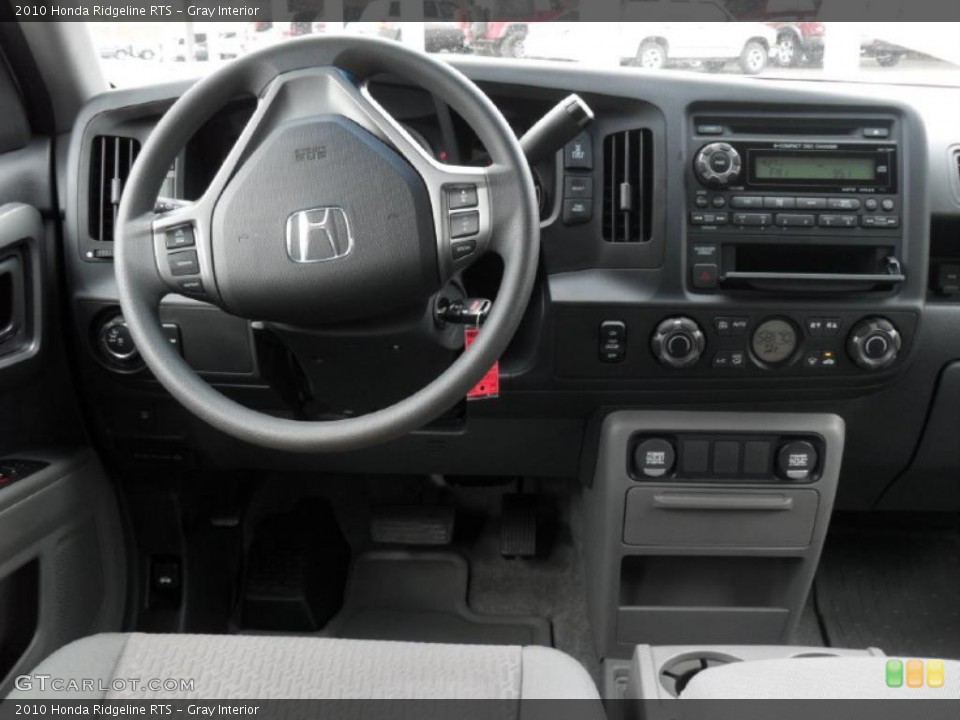 Gray Interior Dashboard for the 2010 Honda Ridgeline RTS #48475638
