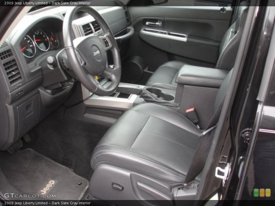 Dark Slate Gray Interior Photo for the 2009 Jeep Liberty Limited #48475956