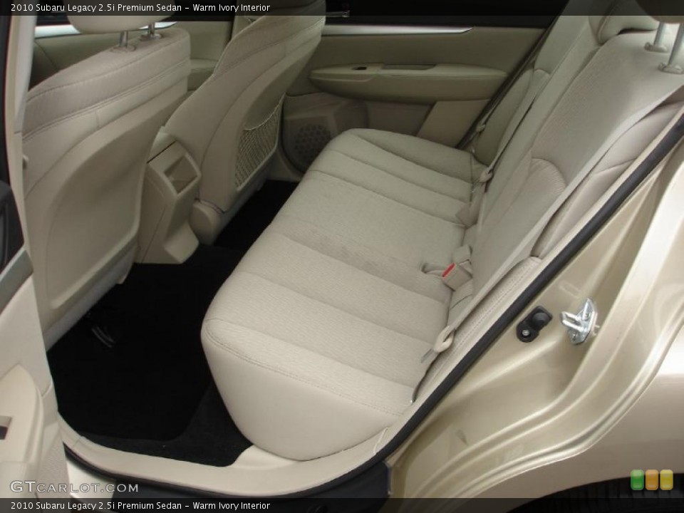 Warm Ivory Interior Photo for the 2010 Subaru Legacy 2.5i Premium Sedan #48476175