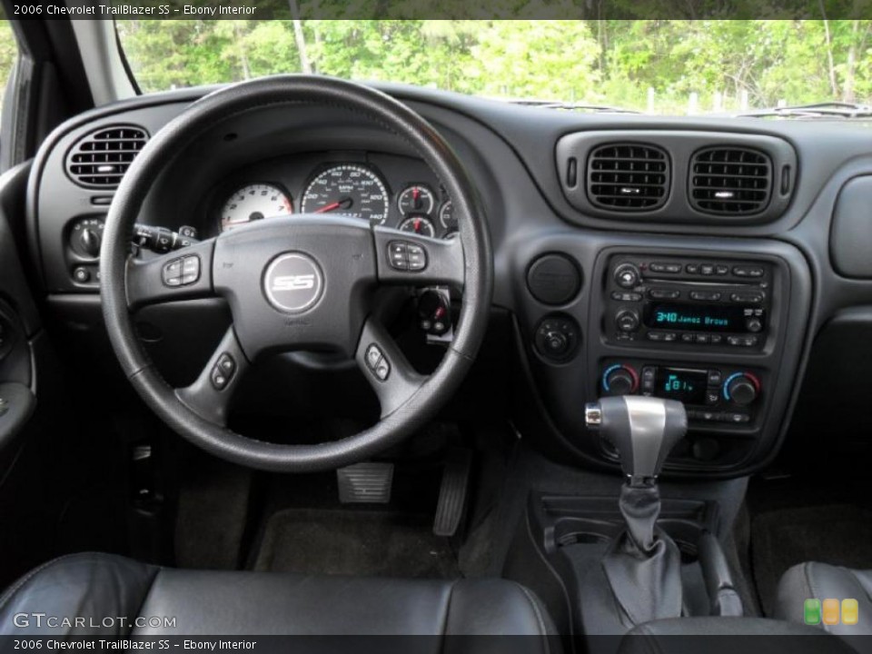Ebony Interior Dashboard for the 2006 Chevrolet TrailBlazer SS #48476799