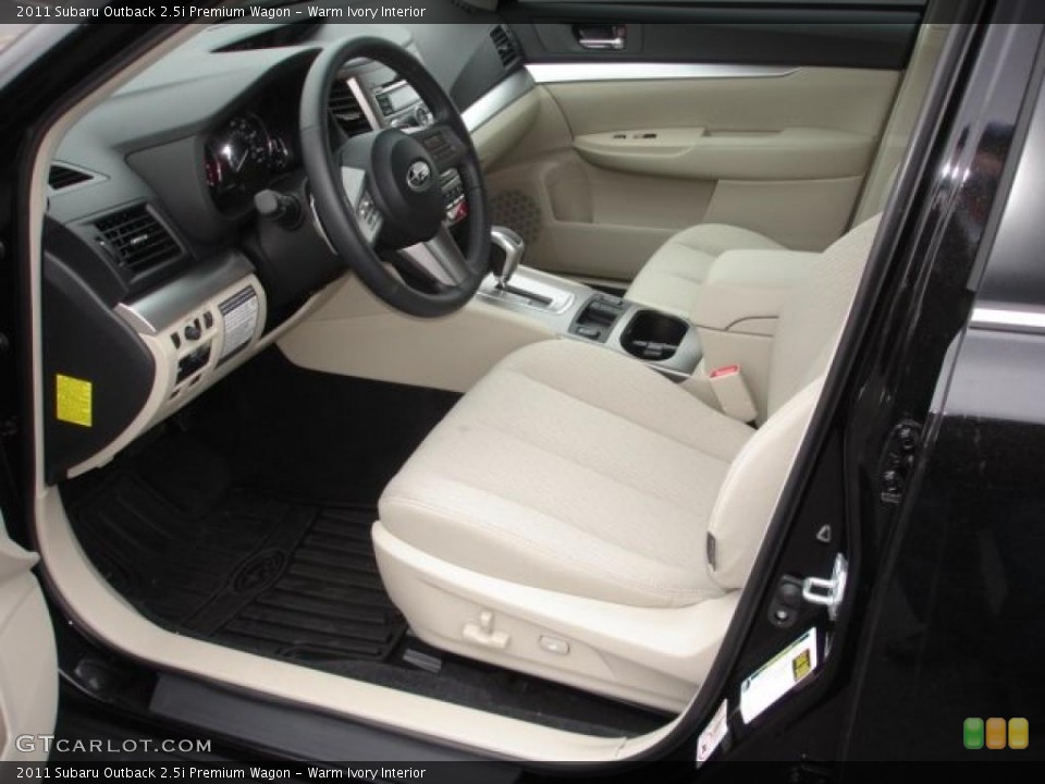 Warm Ivory Interior Photo for the 2011 Subaru Outback 2.5i Premium Wagon #48476805