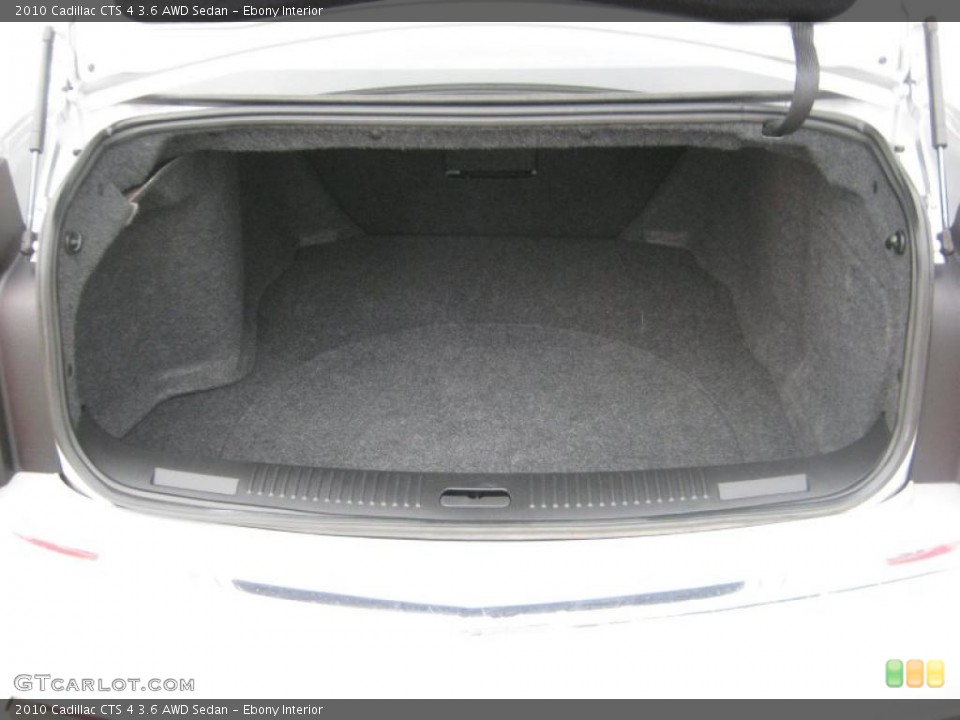 Ebony Interior Trunk for the 2010 Cadillac CTS 4 3.6 AWD Sedan #48477162