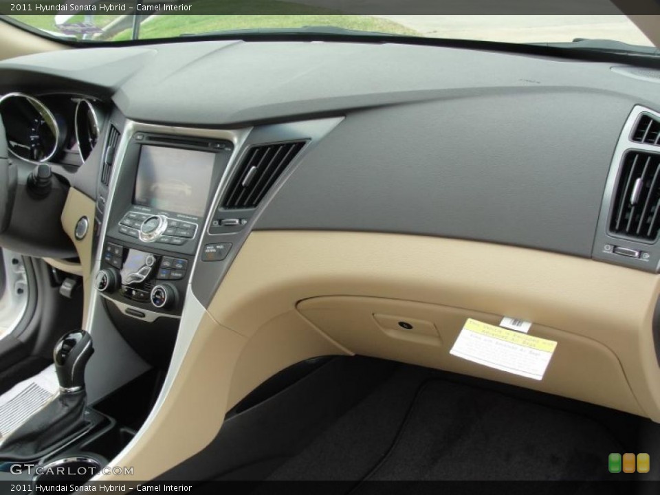 Camel Interior Dashboard for the 2011 Hyundai Sonata Hybrid #48477306