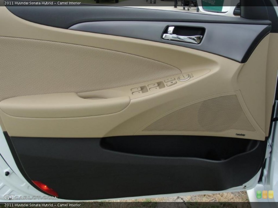 Camel Interior Door Panel for the 2011 Hyundai Sonata Hybrid #48477351