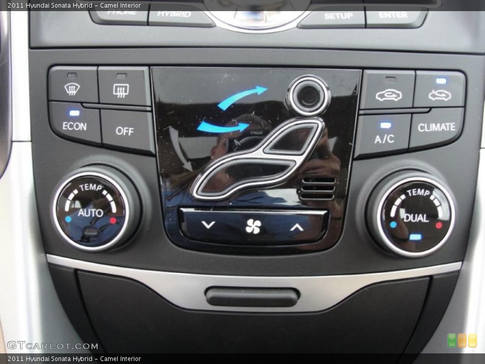 Camel Interior Controls for the 2011 Hyundai Sonata Hybrid #48477477