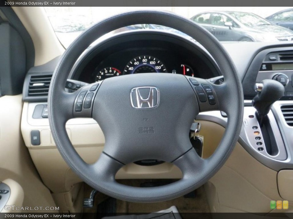 Ivory Interior Steering Wheel for the 2009 Honda Odyssey EX #48478329