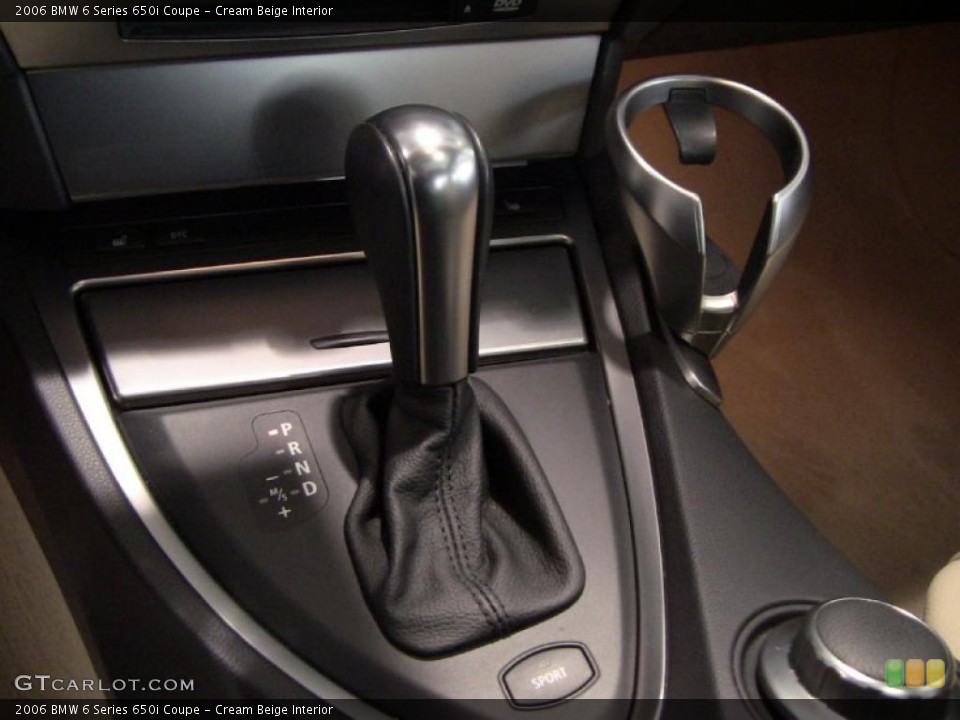 Cream Beige Interior Transmission for the 2006 BMW 6 Series 650i Coupe #48479448
