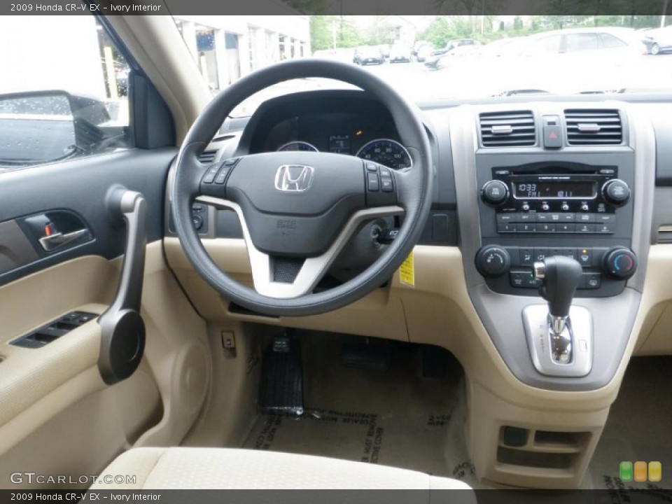 Ivory Interior Dashboard for the 2009 Honda CR-V EX #48479550
