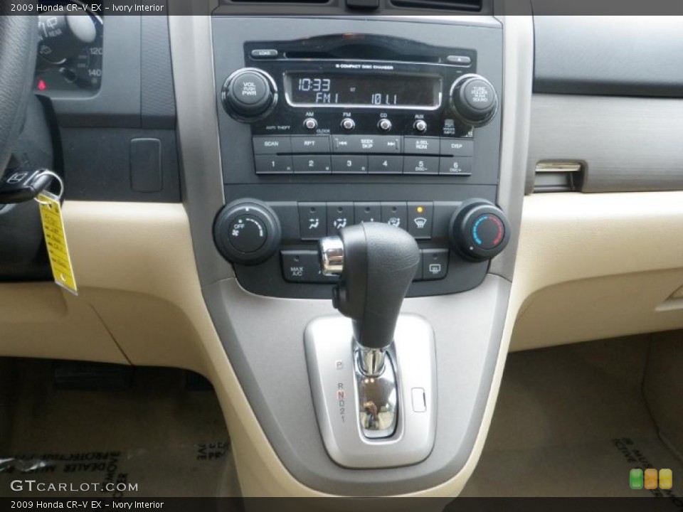 Ivory Interior Controls for the 2009 Honda CR-V EX #48479562