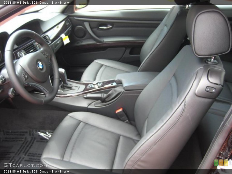 Black Interior Photo for the 2011 BMW 3 Series 328i Coupe #48480966
