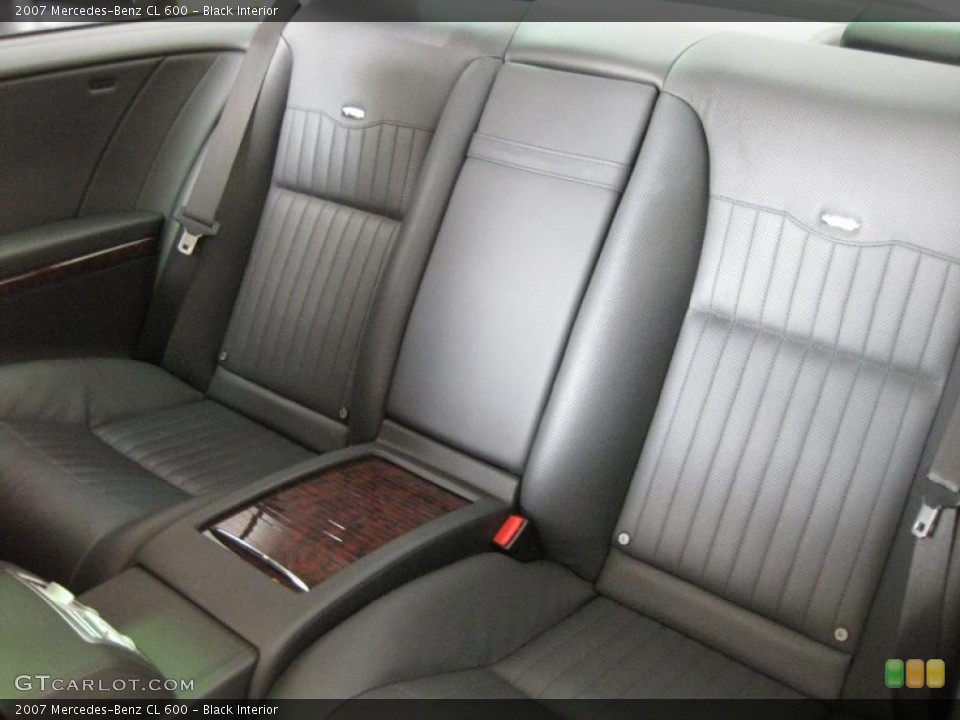Black Interior Photo for the 2007 Mercedes-Benz CL 600 #48481491
