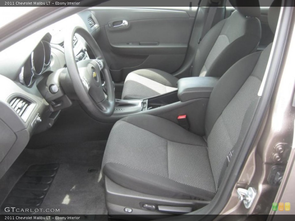 Ebony Interior Photo for the 2011 Chevrolet Malibu LT #48481617
