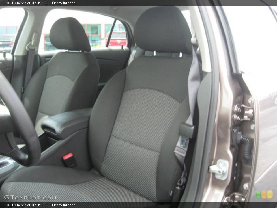 Ebony Interior Photo for the 2011 Chevrolet Malibu LT #48481650
