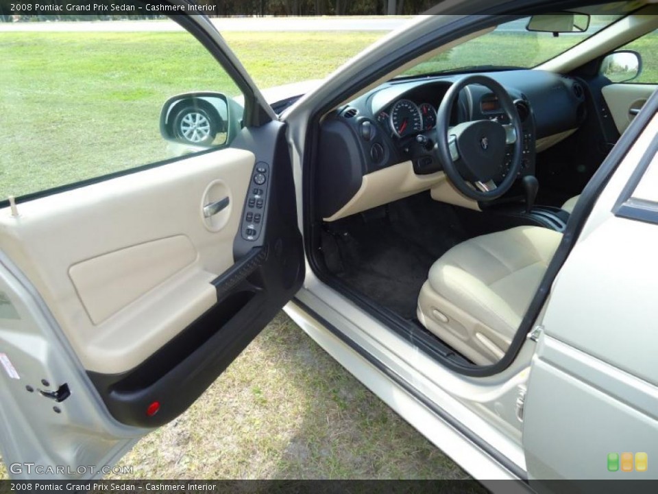Cashmere Interior Photo for the 2008 Pontiac Grand Prix Sedan #48481899