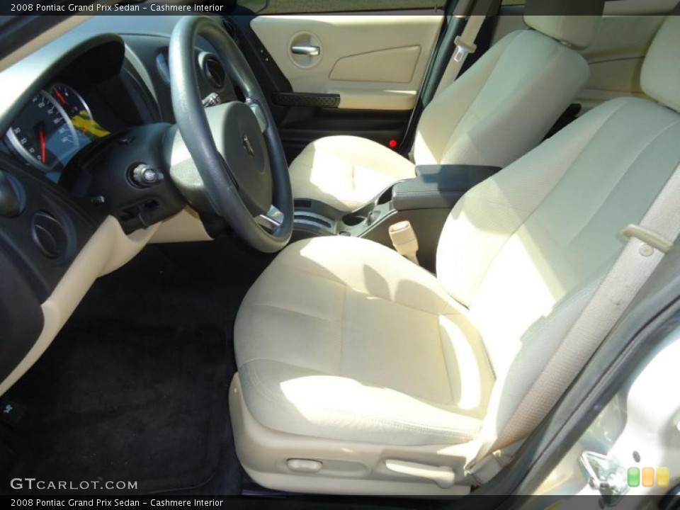 Cashmere Interior Photo for the 2008 Pontiac Grand Prix Sedan #48481914