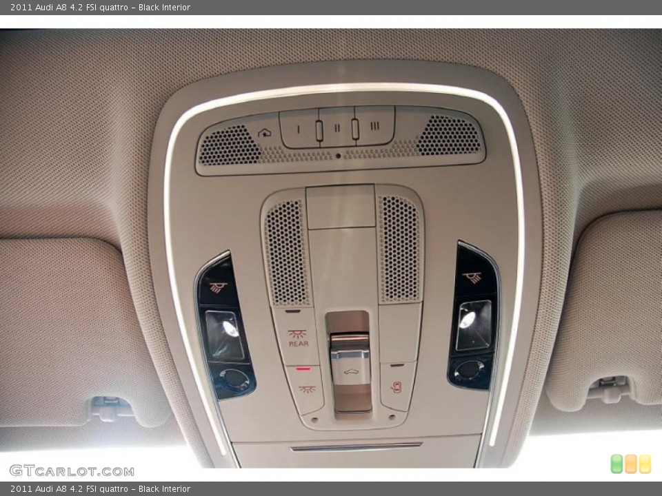 Black Interior Controls for the 2011 Audi A8 4.2 FSI quattro #48482745