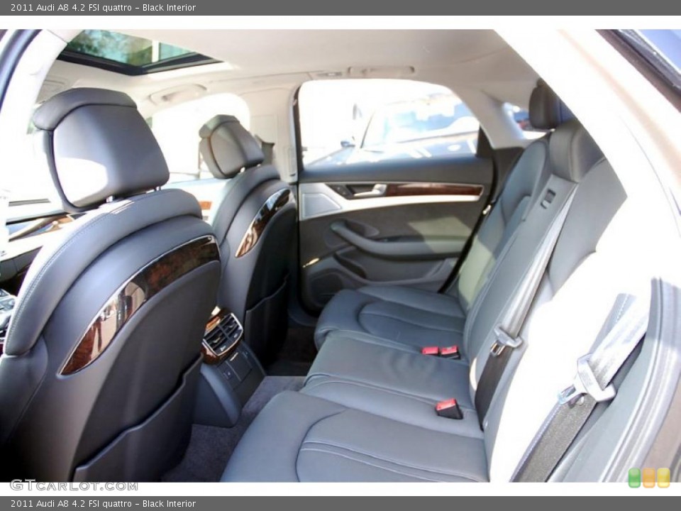 Black Interior Photo for the 2011 Audi A8 4.2 FSI quattro #48482817