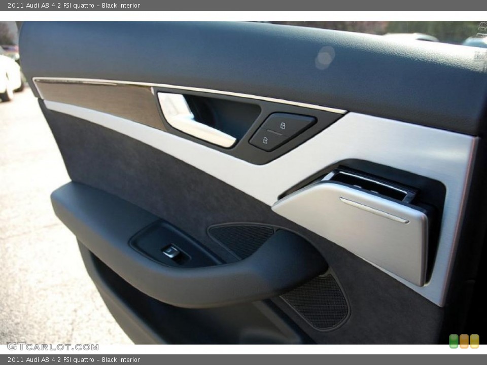 Black Interior Controls for the 2011 Audi A8 4.2 FSI quattro #48482850