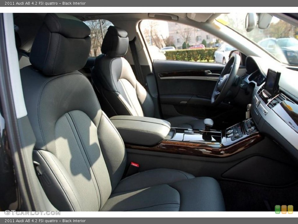 Black Interior Photo for the 2011 Audi A8 4.2 FSI quattro #48482985