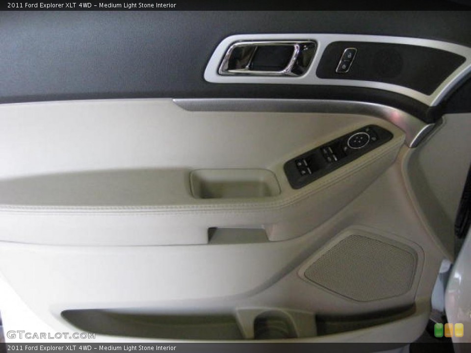 Medium Light Stone Interior Door Panel for the 2011 Ford Explorer XLT 4WD #48483420